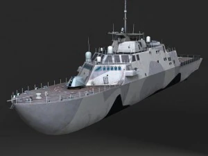 USS Independence LCS1 3D Model