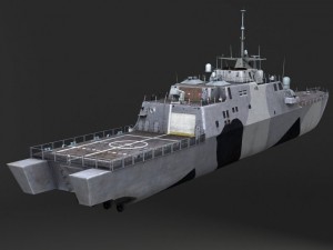 USS Independence LCS1 3D-Modell