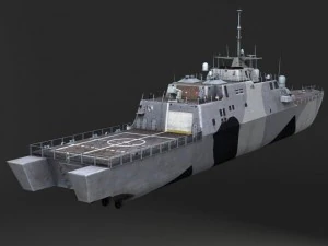 USS Independence LCS1 3D Model