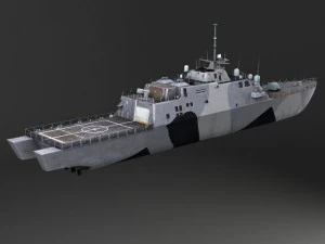 USS Independence LCS1 3D Model