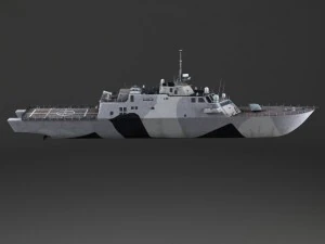 USS Independence LCS1 3D Model