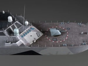 USS Independence LCS1 3D Model