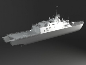 USS Independence LCS1 3D-Modell