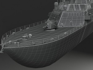 USS Independence LCS1 3D-Modell