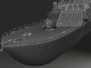 USS Independence LCS1 3D Model