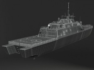 USS Independence LCS1 3D-Modell