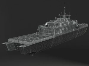USS Independence LCS1 3D Model