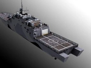 USS Independence LCS1 3D Model
