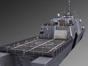 USS Independence LCS1 3D Model