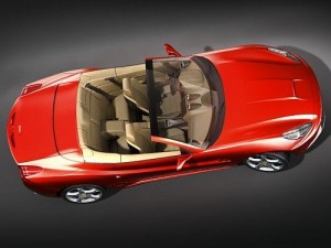 Ferrari California Sports Car Convertible 3D 모델
