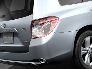 Toyota Highlander 2009 midpoly Modelo 3D
