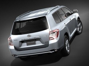 Toyota Highlander 2009 midpoly Modelo 3D