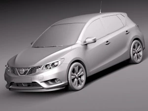 Nissan Pulsar 2015 3D Model