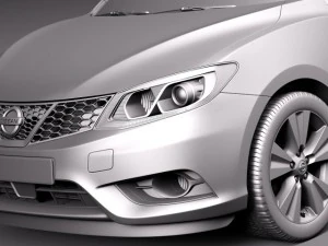 Nissan Pulsar 2015 3D Model