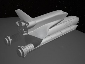 NASA Discovery Space Shuttle Model 3D