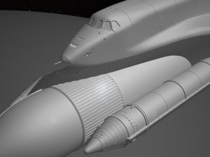 NASA Discovery Space Shuttle Model 3D