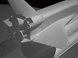 NASA Discovery Space Shuttle Model 3D