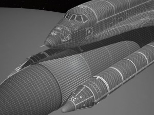 NASA Discovery Space Shuttle Model 3D