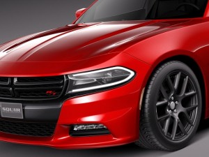 Dodge Charger 2015 3D Модель