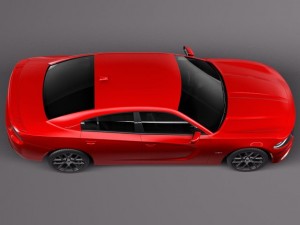 Dodge Charger 2015 3D Модель