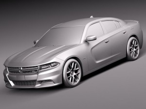 Dodge Charger 2015 3D Модель