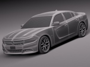 Dodge Charger 2015 3D Модель