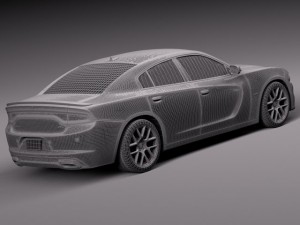 Dodge Charger 2015 3D Модель