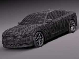 Dodge Charger 2015 3D Модель