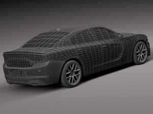 Dodge Charger 2015 3D Модель
