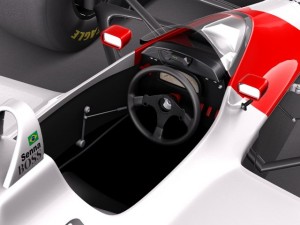 Mclaren Honda MP4 4 Ayrton Senna F1 Modèle 3D