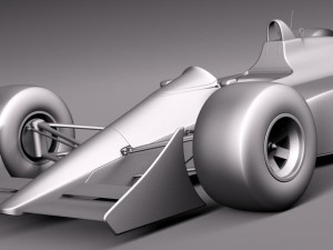 Mclaren Honda MP4 4 Ayrton Senna F1 Modèle 3D