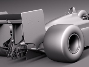 Mclaren Honda MP4 4 Ayrton Senna F1 Modèle 3D