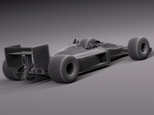 Mclaren Honda MP4 4 Ayrton Senna F1 Modèle 3D