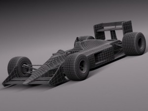 Mclaren Honda MP4 4 Ayrton Senna F1 Modèle 3D