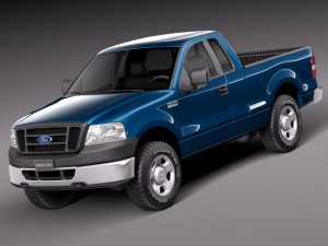 F-150 Regular Cab 2006 3D Model
