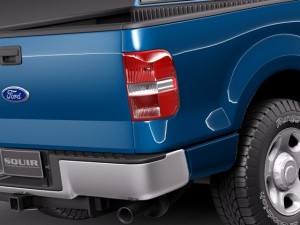 F-150 Regular Cab 2006 3D Model