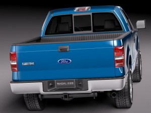 F-150 Regular Cab 2006 3D Model