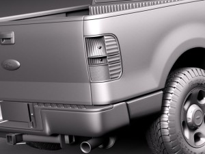 F-150 Regular Cab 2006 3D Model