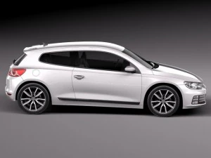 Volkswagen Scirocco 2015 3D Model