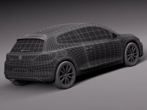 Volkswagen Scirocco 2015 3D Model