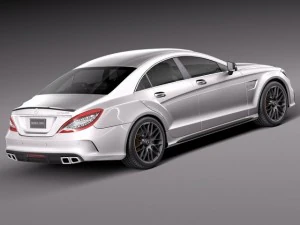 Mercedes-Benz CLS 63 AMG 2015 3D Model
