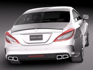 Mercedes-Benz CLS 63 AMG 2015 3Dモデル