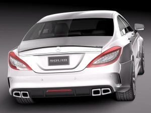 Mercedes-Benz CLS 63 AMG 2015 3D Model