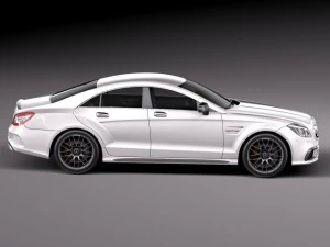 Mercedes-Benz CLS 63 AMG 2015 3D Model