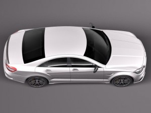 Mercedes-Benz CLS 63 AMG 2015 3Dモデル