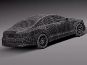 Mercedes-Benz CLS 63 AMG 2015 3D Model