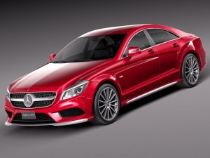 mercedesbenz cls 2015 3D Model