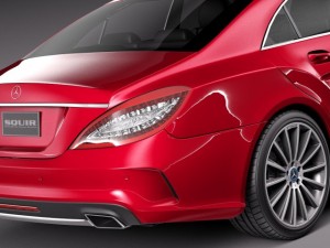 Mercedes-Benz CLS 2015 Modelo 3D