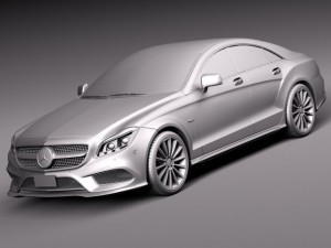 Mercedes-Benz CLS 2015 Modelo 3D