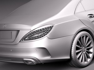 Mercedes-Benz CLS 2015 Modelo 3D
